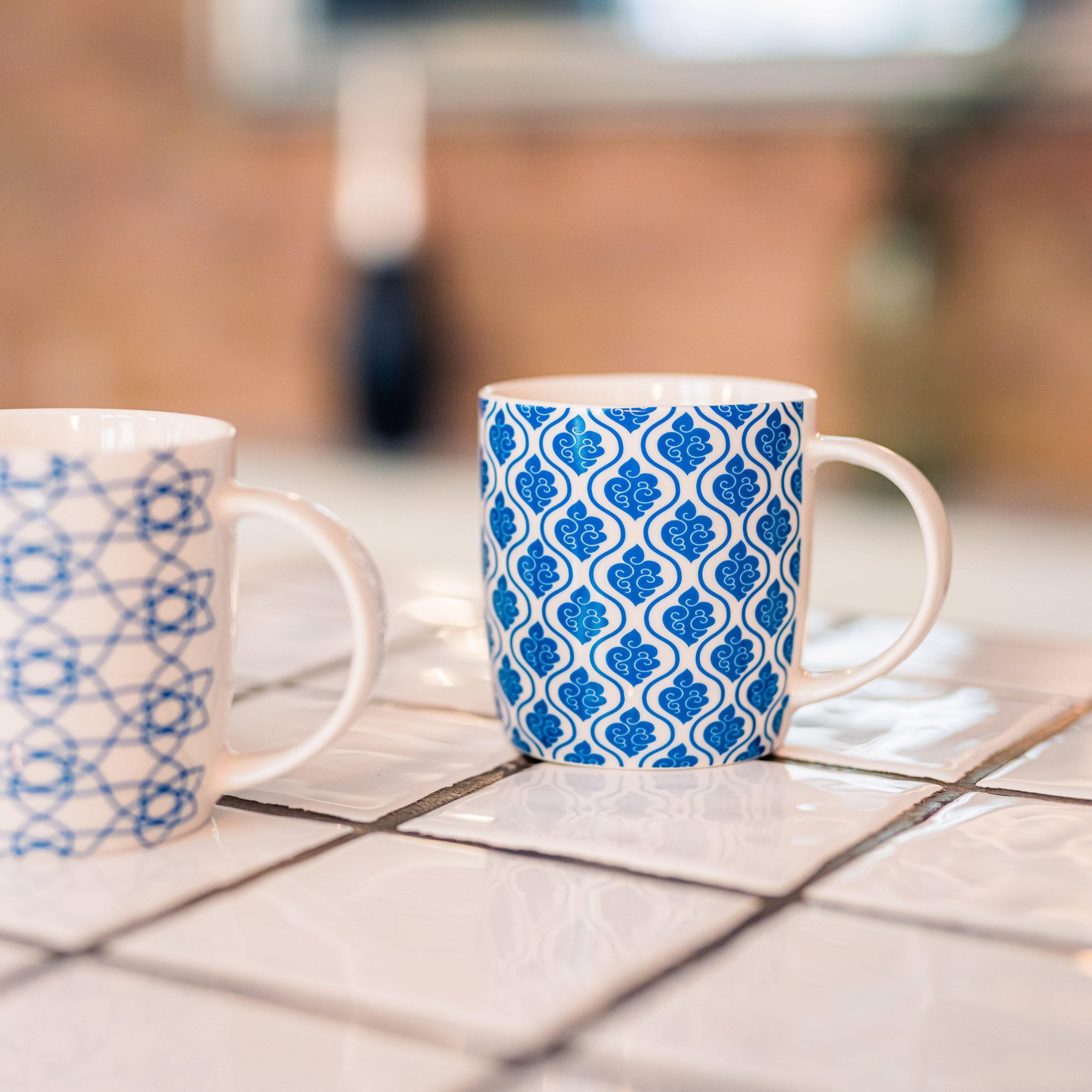 - Druck, Kaffeetasse orientalisches im Boho Design Design Keramik, Keramik Flanacom Tasse feiner
