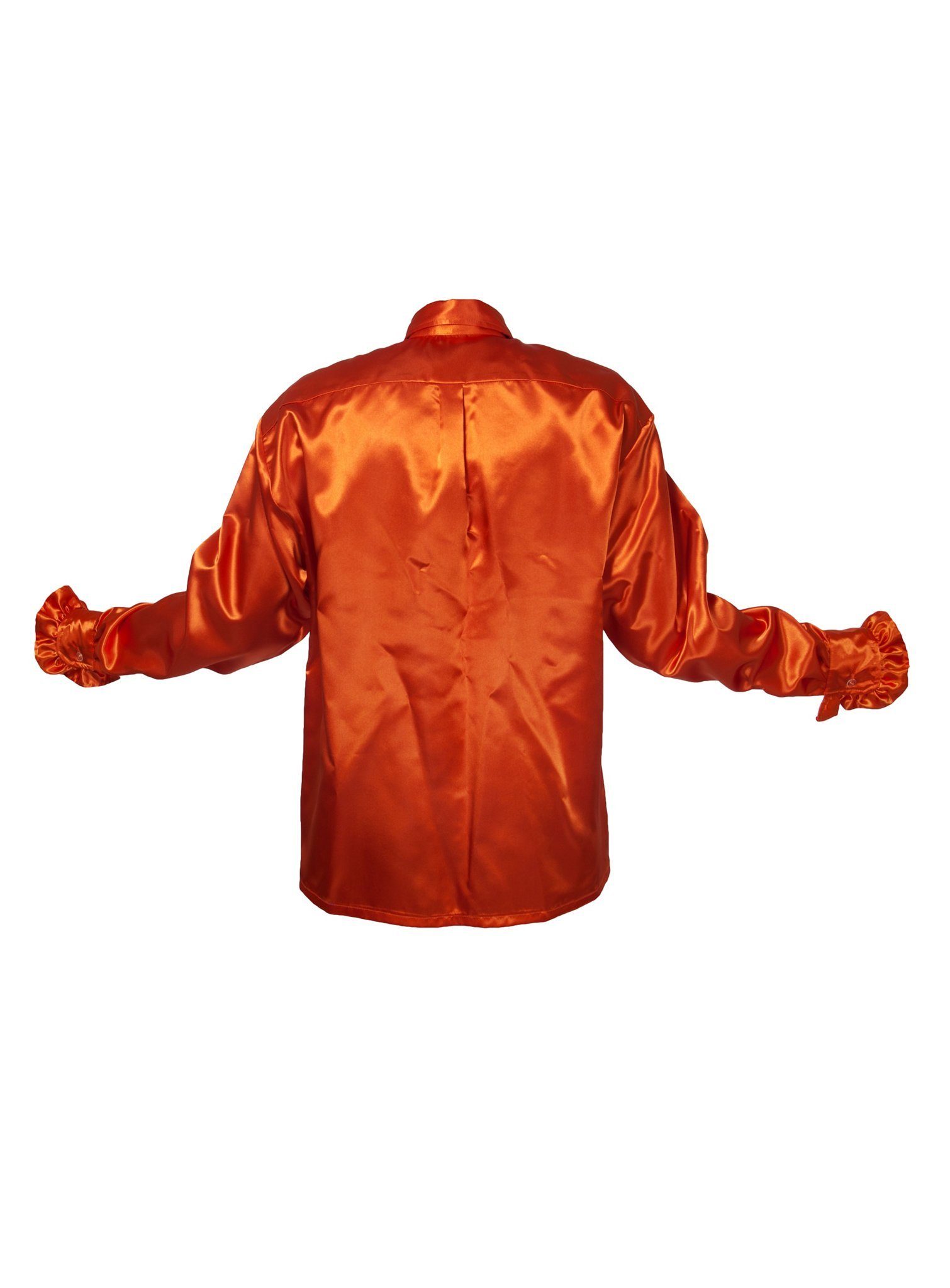 thetru T-Shirt Schlagerstar Rüschenhemd orange günstig online kaufen