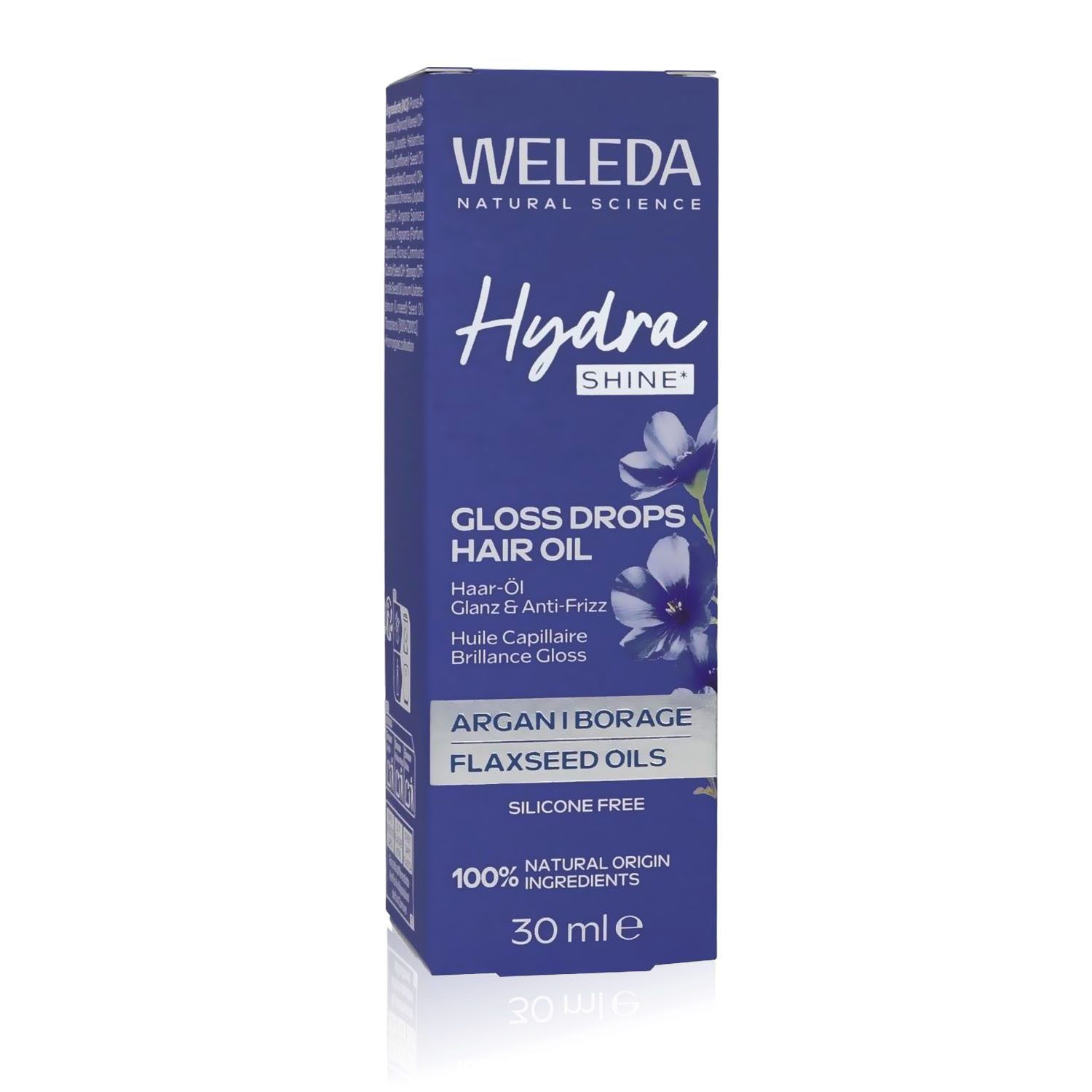 WELEDA Haaröl WELEDA HydraShine Gloss Drops Haar-Öl 30ml