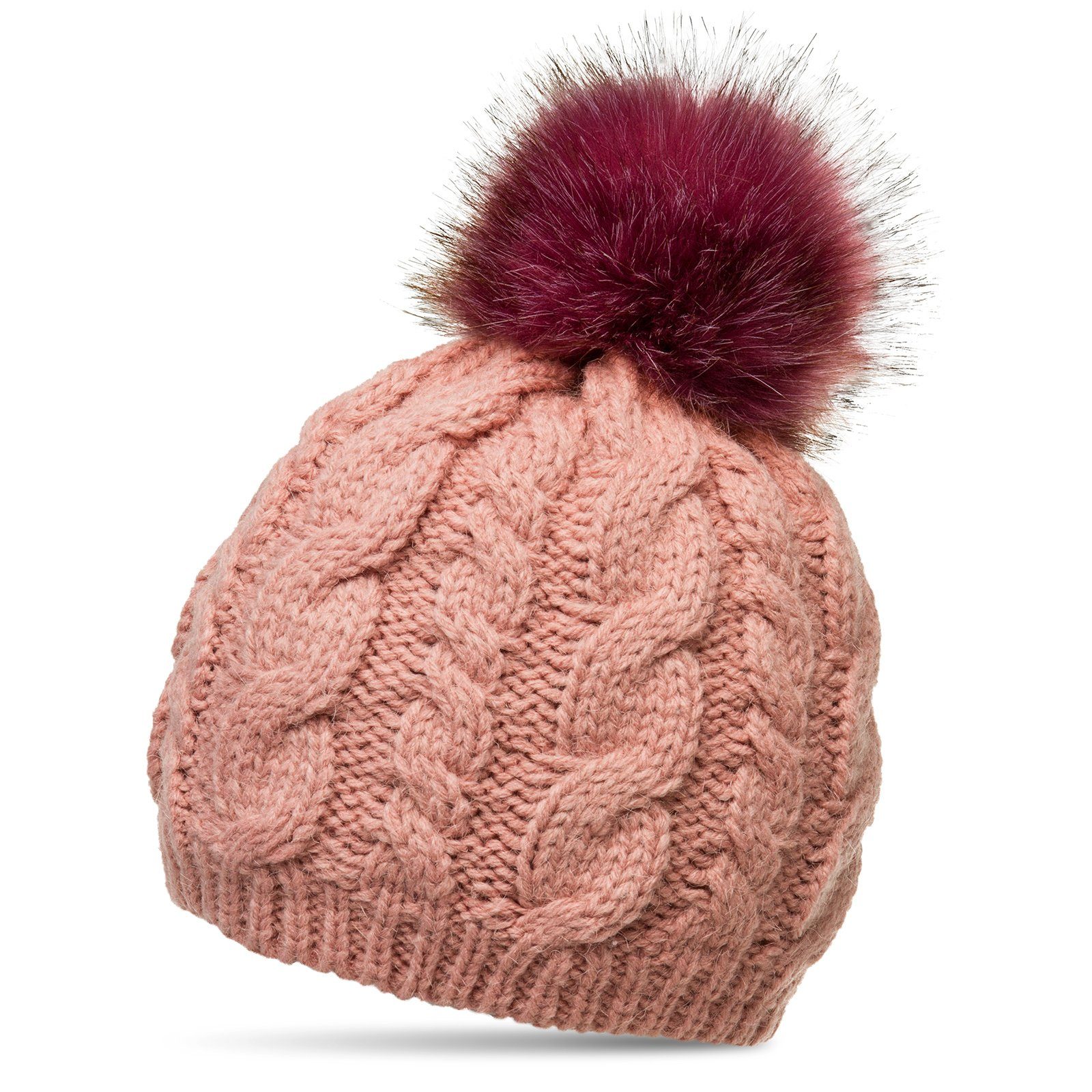 Caspar Bommelmütze MU176 Damen Winter Mütze günstig online kaufen