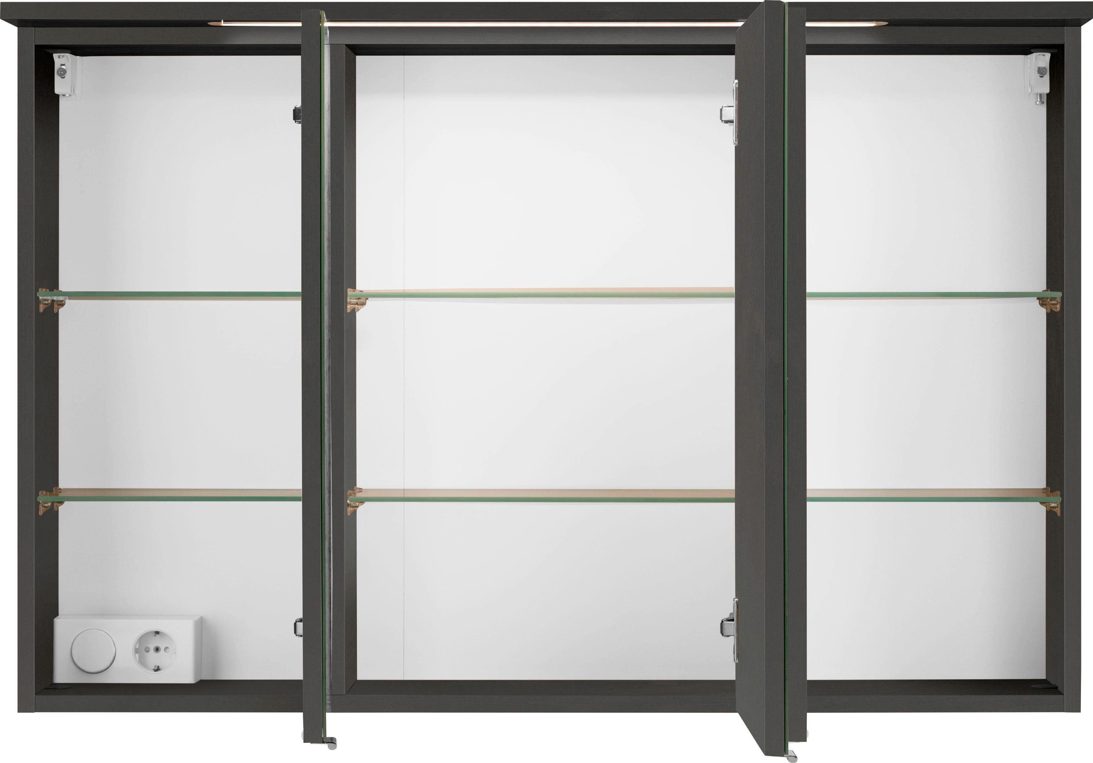 welltime Spiegelschrank Lucca mit LED Beleuchtung