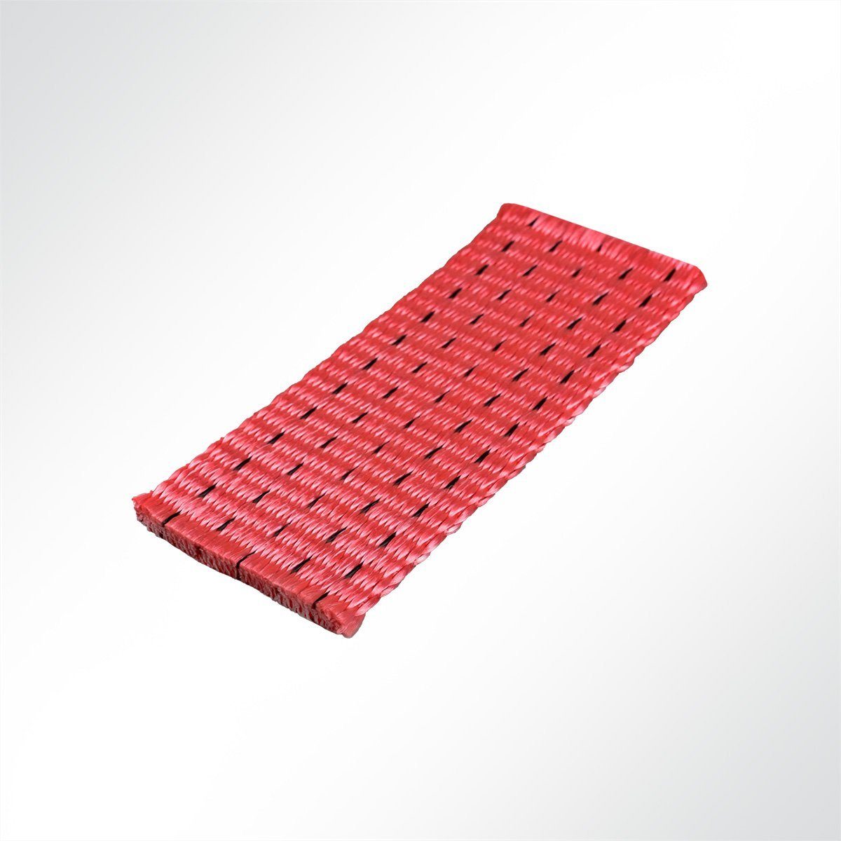 50 mm breit, (PES), Zurrgurt Gurtband 7500 stark, Polyester mm mit rot (1-St) 3 schwarzem Kennfaden LYSEL® Kg