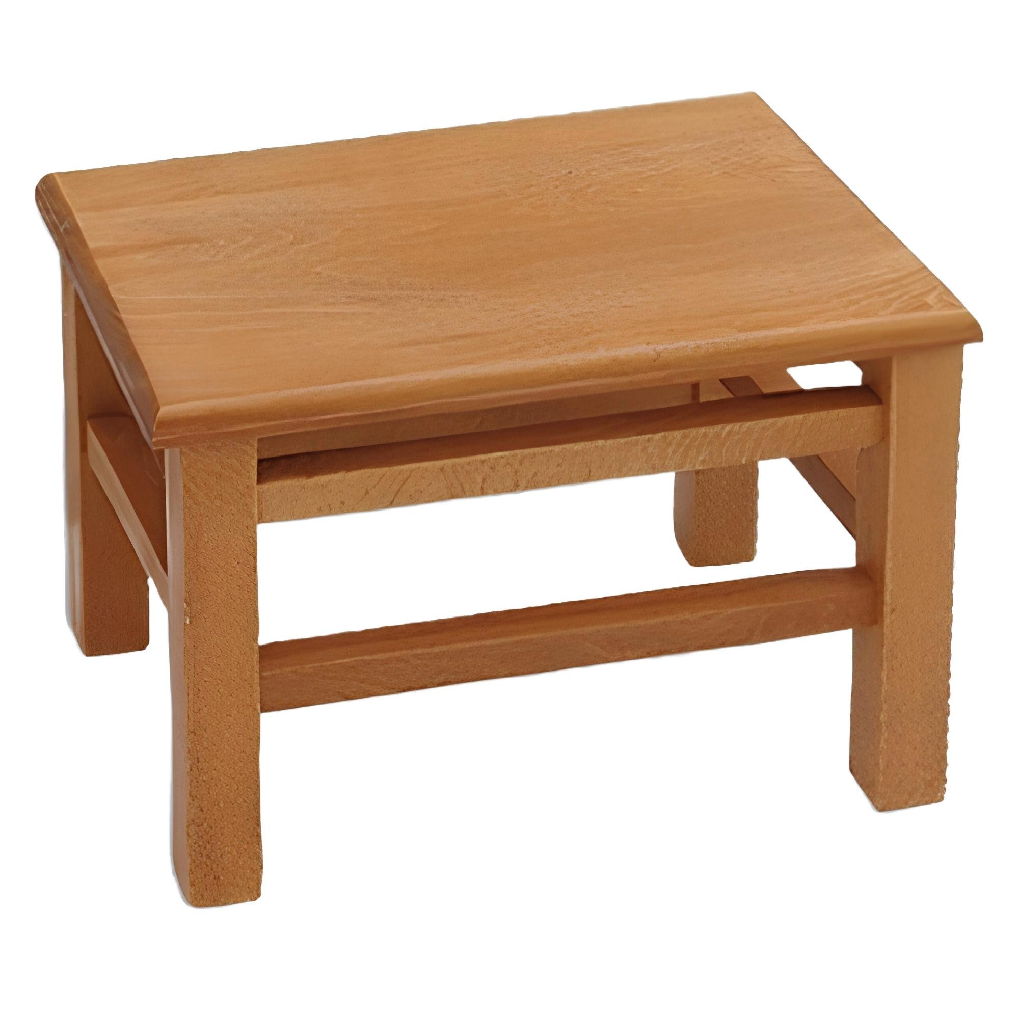 Xlmoebel Табуретки Massive Kiefer Fußbank Табуретки aus Vollholz - Echtholz Fußhocker (1 St., Табуретки), Hergestellt in Europa