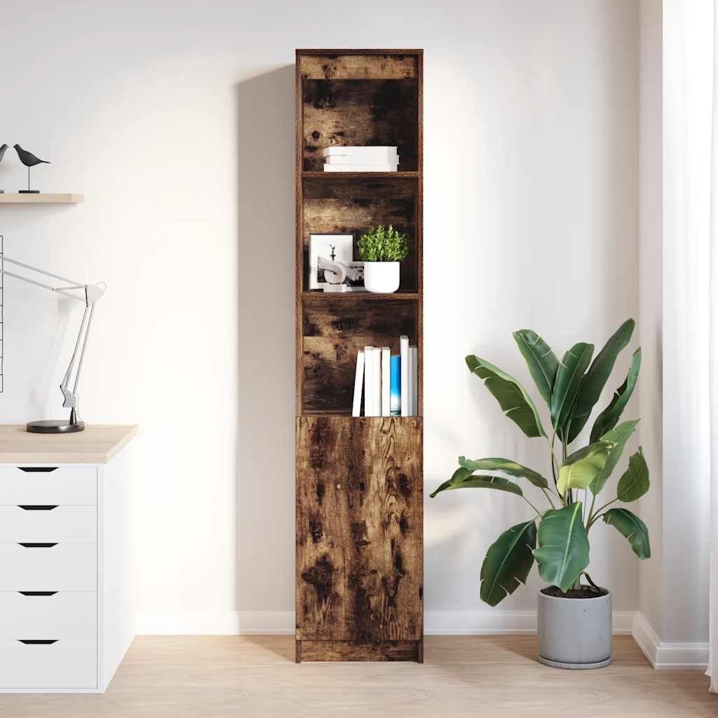 vidaXL Highboard Highboard Räuchereiche 37,5x35x180 cm günstig online kaufen