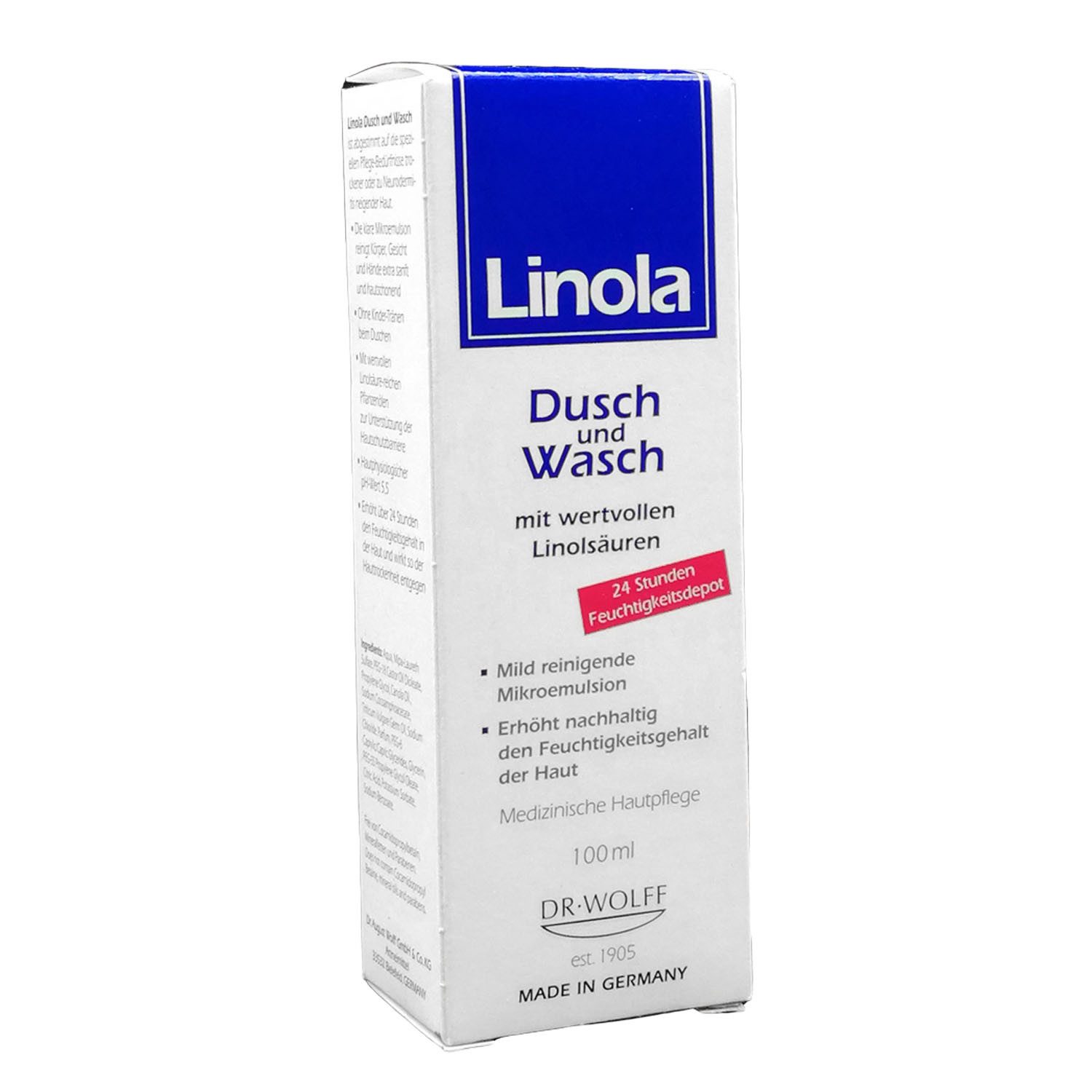 Linola Duschgel Dusch und Wasch 100ml PZN 10102138
