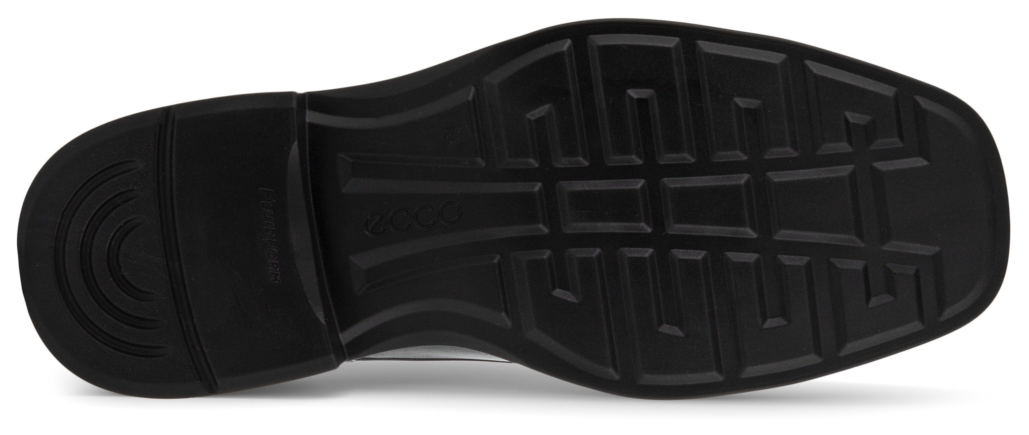 Helsinki Fußbett herausnehmbarem mit Schnürschuh 2 schwarz Ecco