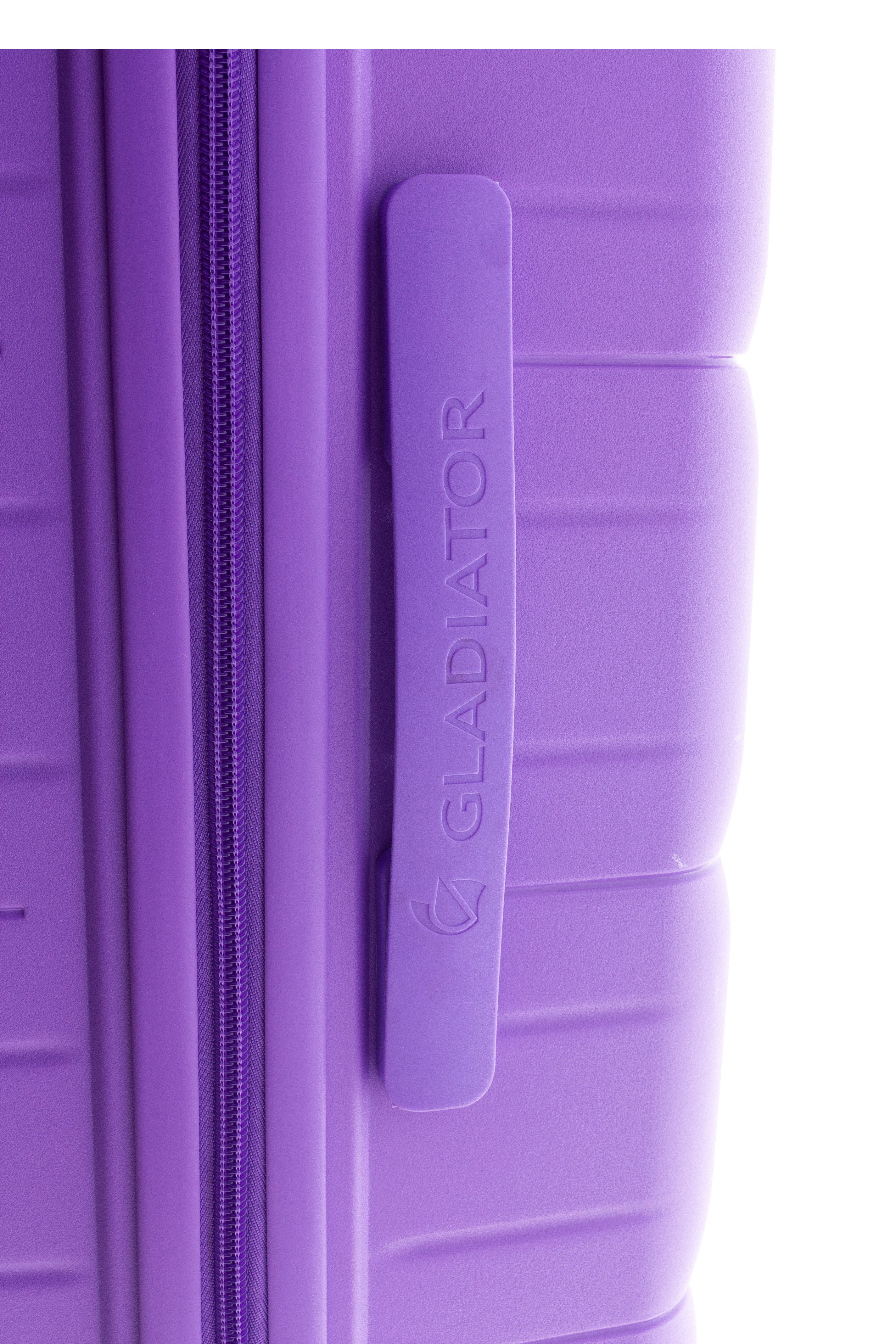 GLADIATOR Hartschalen-Trolley XL, 4 Rollen, TSA, Polypropylen - in 4 Farben