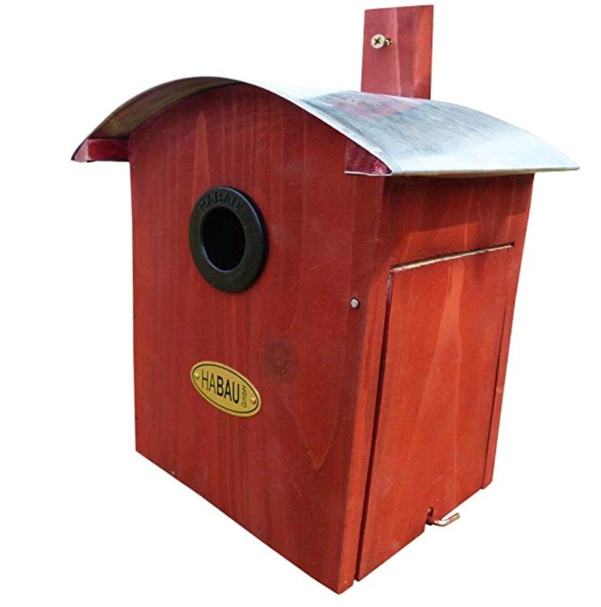 HABAU Nistkasten HABAU 2964 Nistkasten Runddach, rot