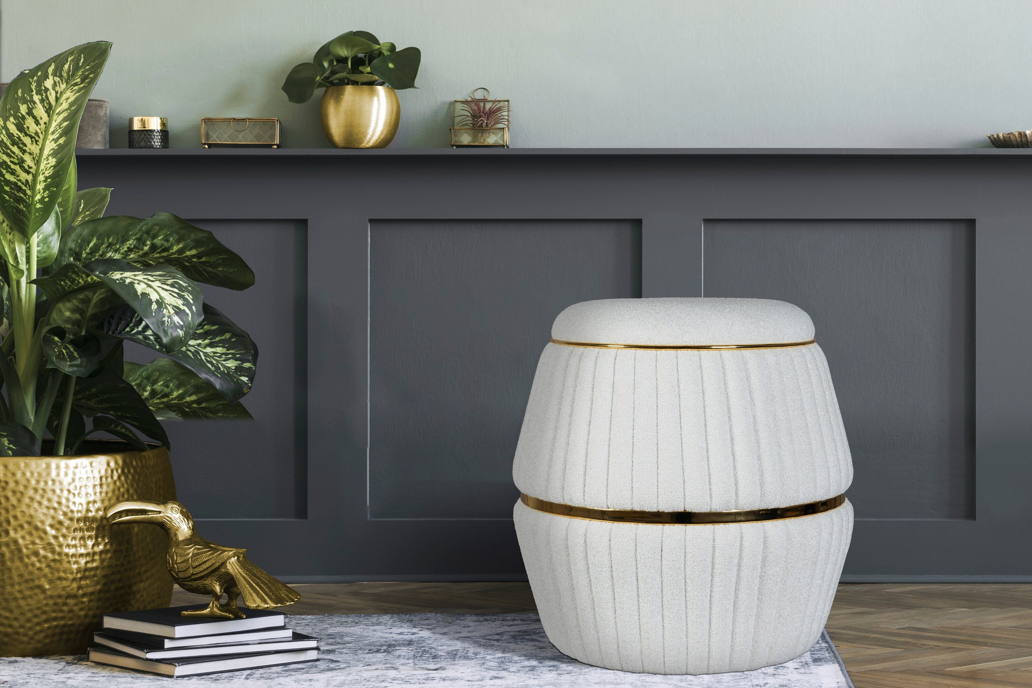 Kayoom Стільці Табурети Doric, trendiger Look, ästhetische Farbgebung, schöne Steppung (1 St), komfortabel, hochqualitativ, pflegeleicht, in vielen Räumen zuhause