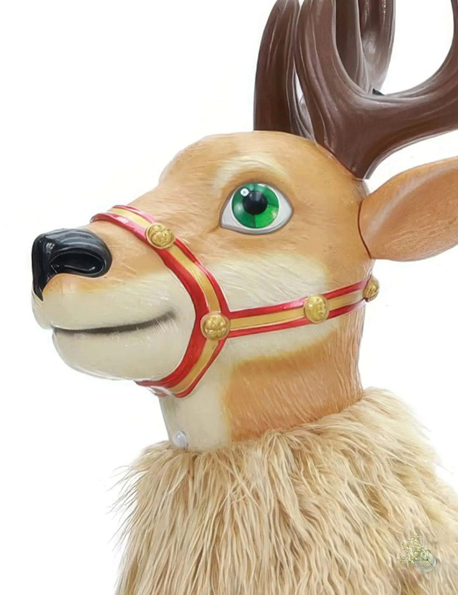 Palmer Kostüm Weihnachtsrentier Animiert mit Licht und Sound 120 cm