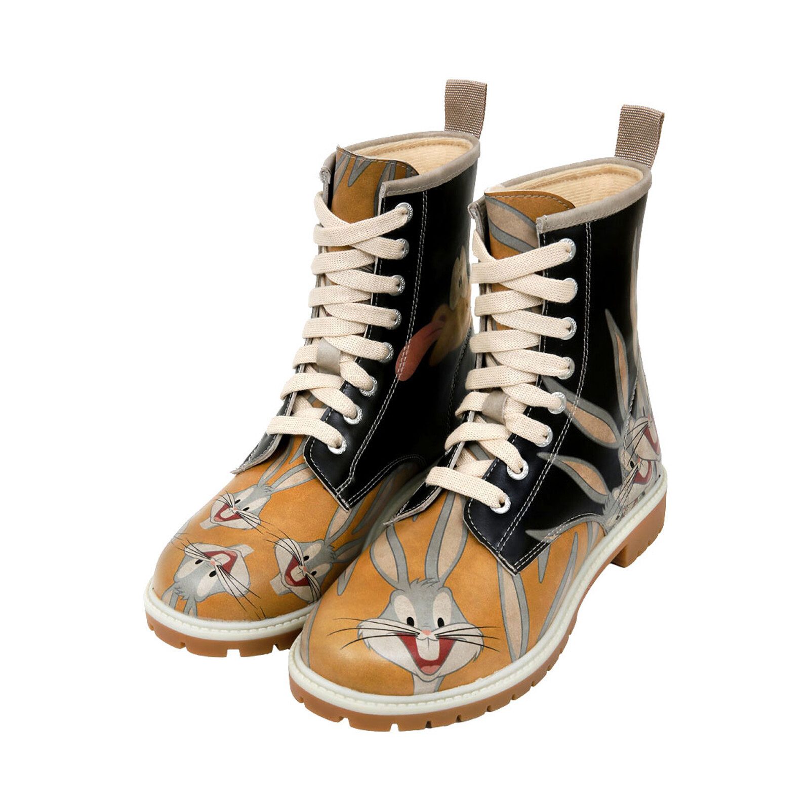 DOGO Wb Longe Boots Schnürstiefel Family Rocks Damen Stiefeletten, Schnürboots Handgefertigt