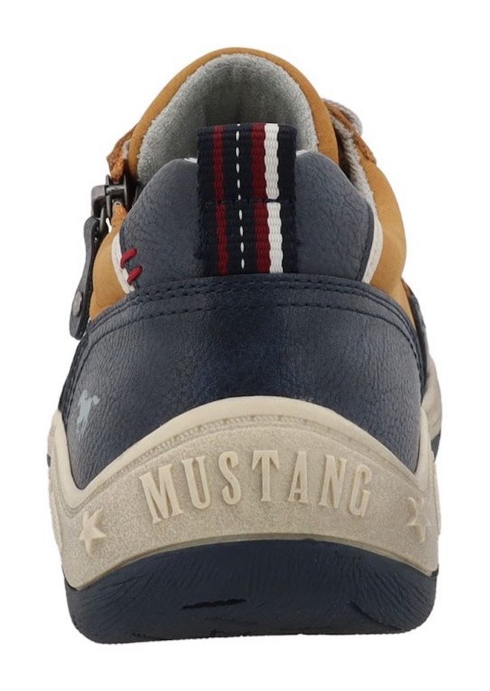Mustang Shoes Benedetto Sneaker Halbschuh, Schnürschuh, Freizeitschuh mit m günstig online kaufen