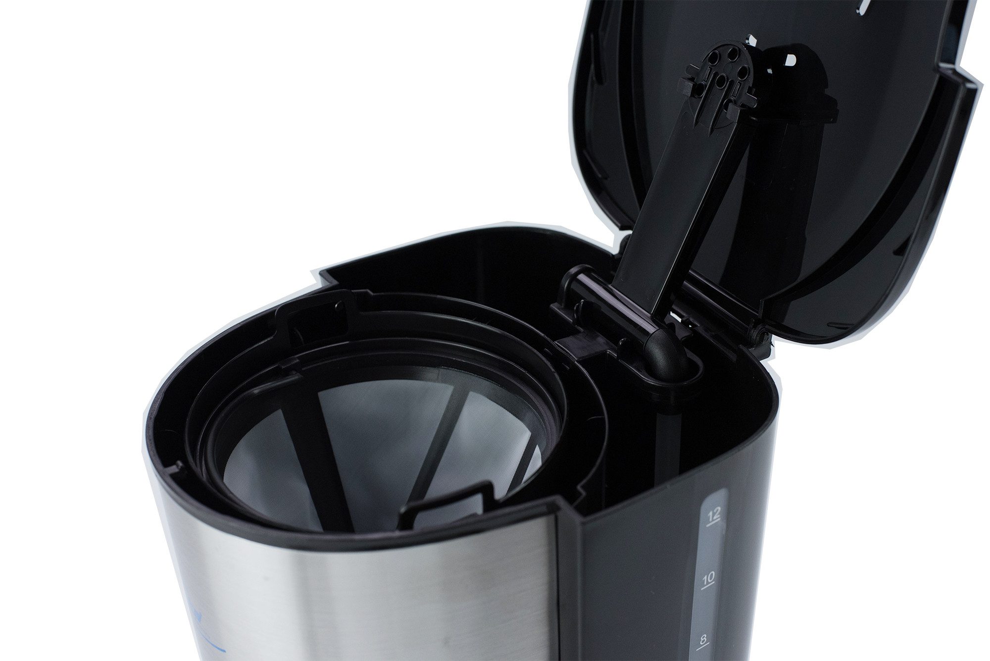 Elta Filterkaffeemaschine, Permanentfilter, Permanentfilter, Warmhalteplatte, Anti-Tropf-Ventil