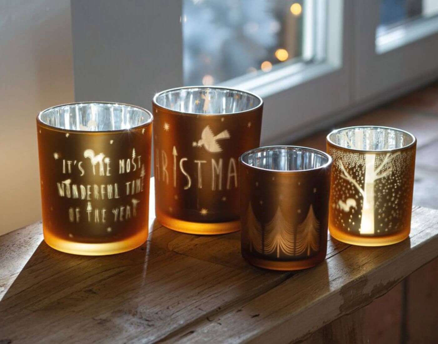 Räder Design Teelichthalter Glanzlicht - Tannenwald günstig online kaufen