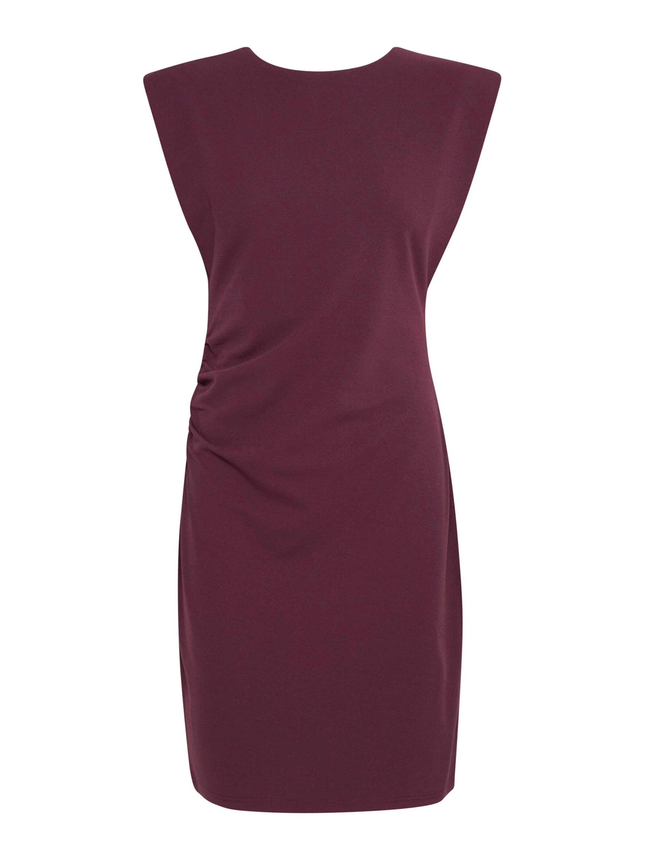 ICHI Jerseykleid IH Mitine (1-tlg) Drapiert/gerafft