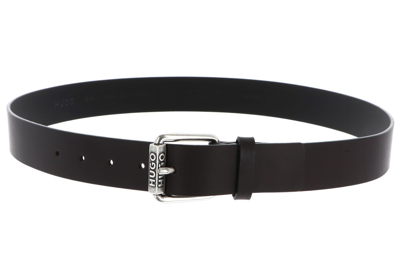 HUGO Ledergürtel Sz35 Leather Belt aus echtem Rindsleder günstig online kaufen