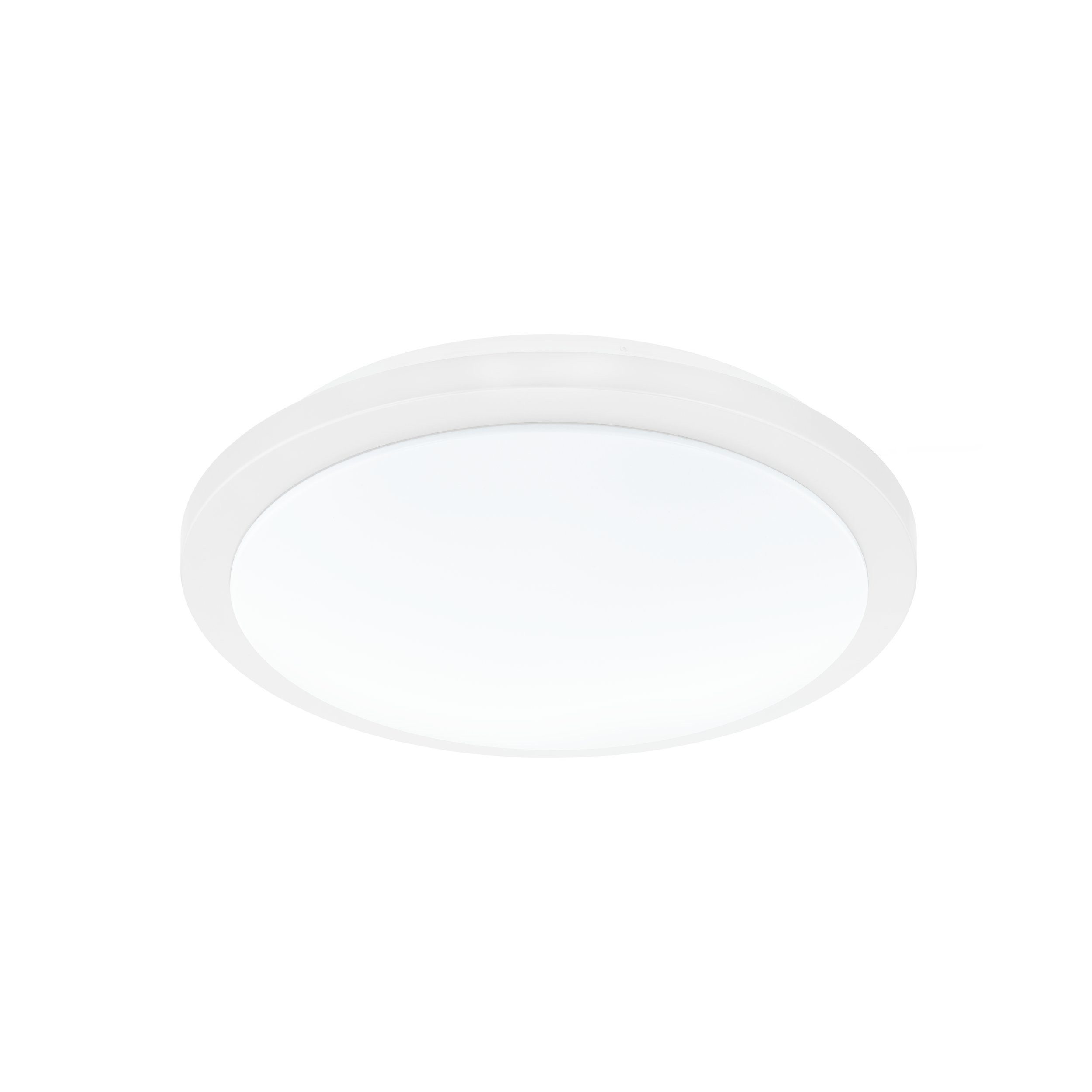 EGLO LED Deckenleuchte Competa-st, Leuchtmittel inklusive, Deckenleuchte, Farbe: Weiß, Ø: 51 cm, dimmbar, Weißtöne einstellbar