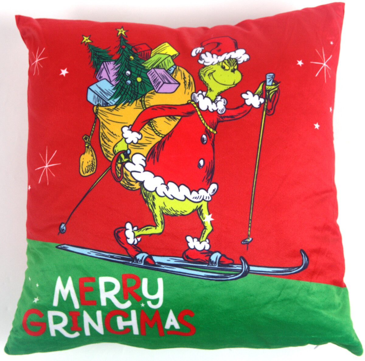 The Grinch Dekokissen The Grinch Kissen Dekokissen 40 x 40 cm