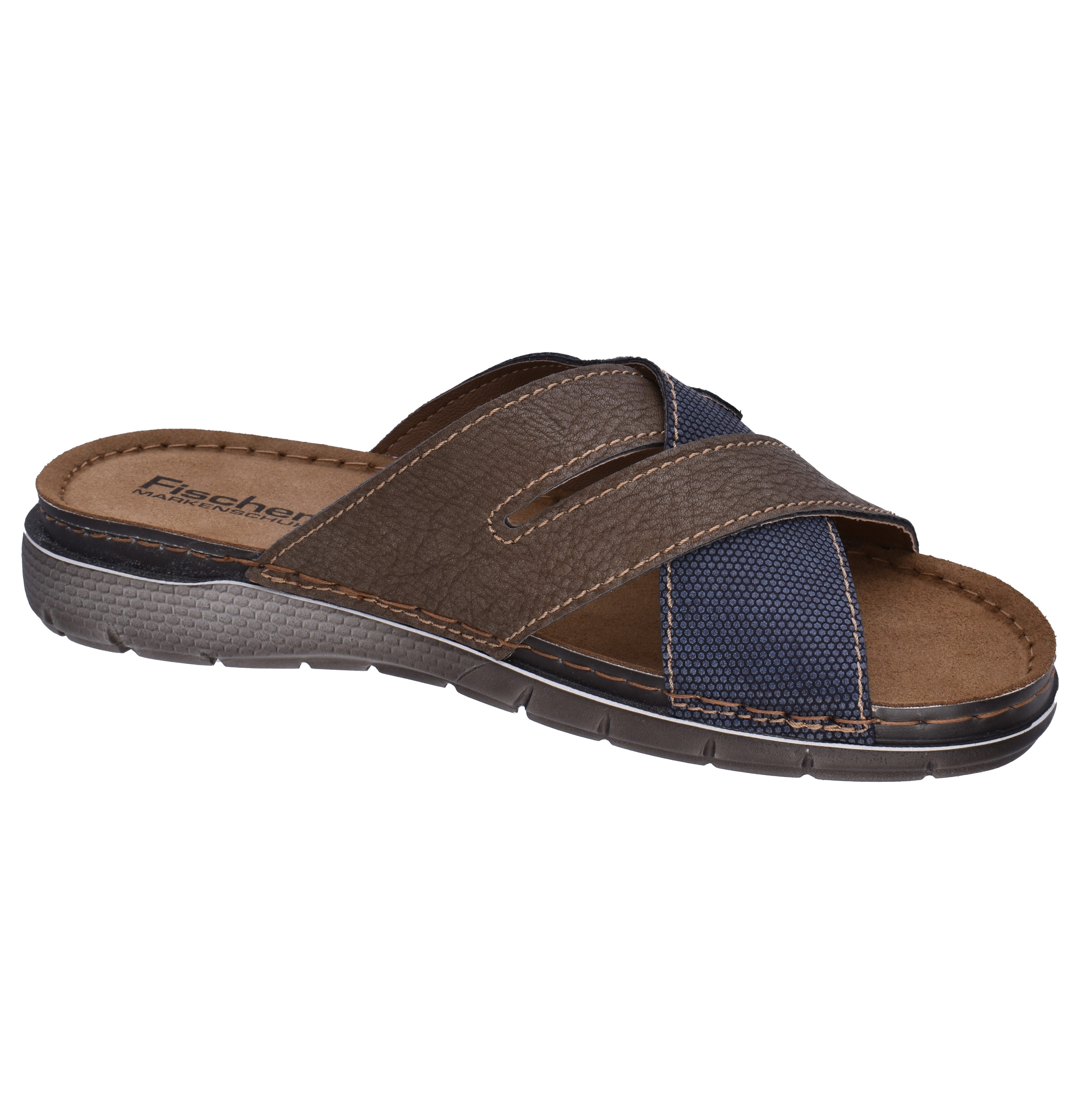 Fischer-Markenschuh Sepp Pantolette aus Nappalino (veganes günstig online kaufen