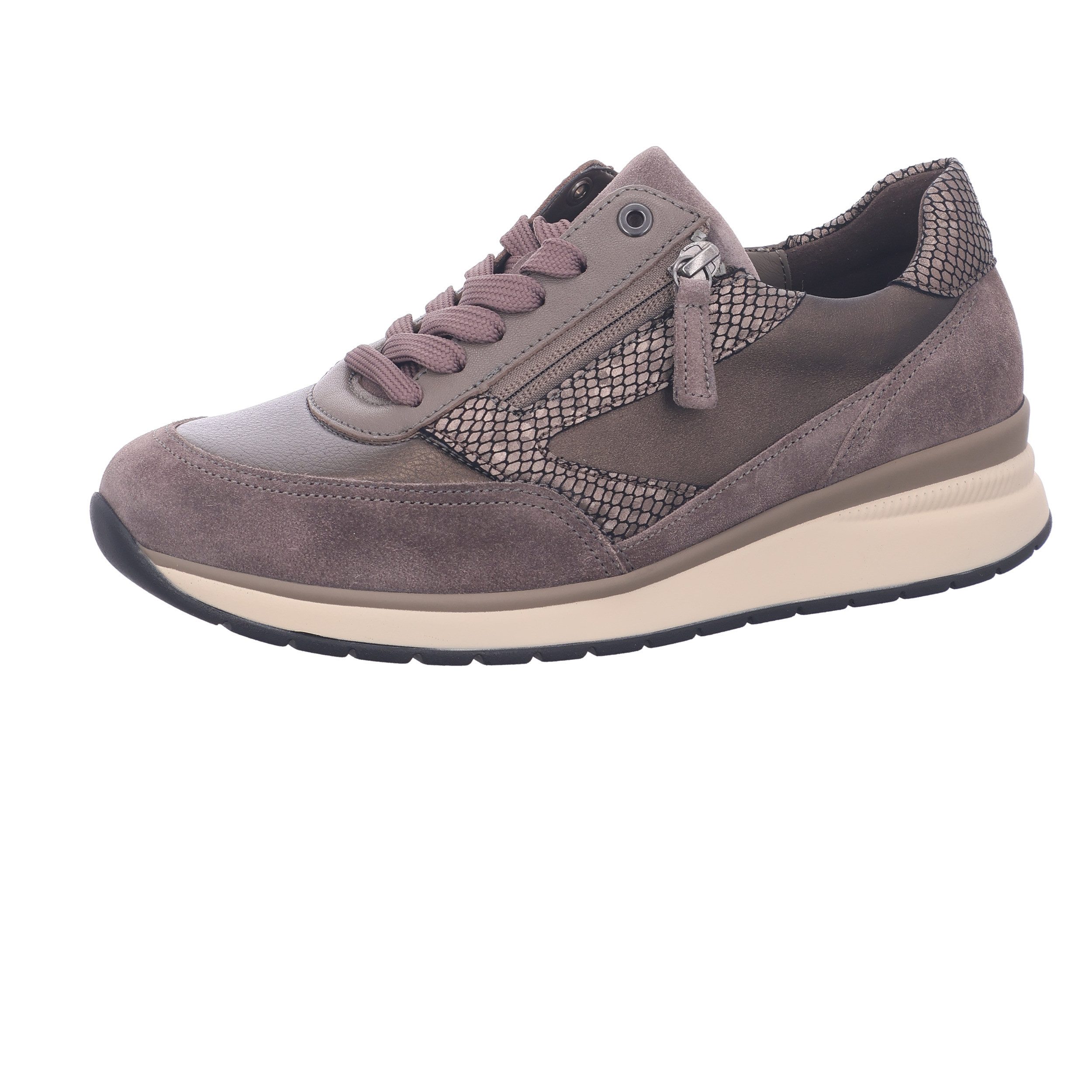Gabor Gabor - Sneaker Weite K - taupe kombi Sneaker