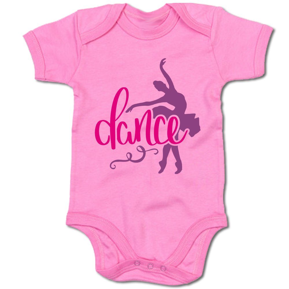 G-graphics Kurzarmbody Baby Body - Dance – Ballerina mit Spruch / Sprüche • Babykleidung • Geschenk zur Geburt / Taufe / Babyshower / Babyparty • Strampler