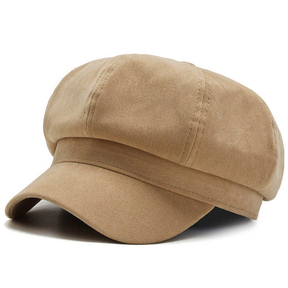 Blusmart Baskenmütze Modischer Hut, Mehrzweck-Freizeit-Baskenmütze, Tragbar khaki