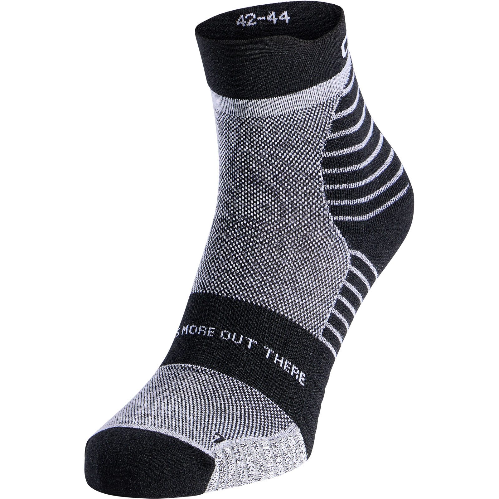 Odlo Laufsocken Merino Trail Socks quarter black 764040-15000 Socken aus Merinomix für alles abseits befestigter Wege
