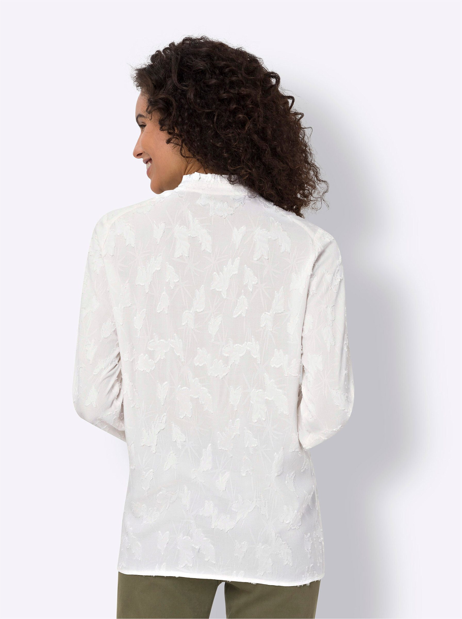 heine Klassische Bluse Bluse mit Stehkragen . günstig online kaufen