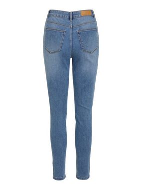 Vila High-waist-Jeans (1-tlg) Plain/ohne Details, Weiteres Detail