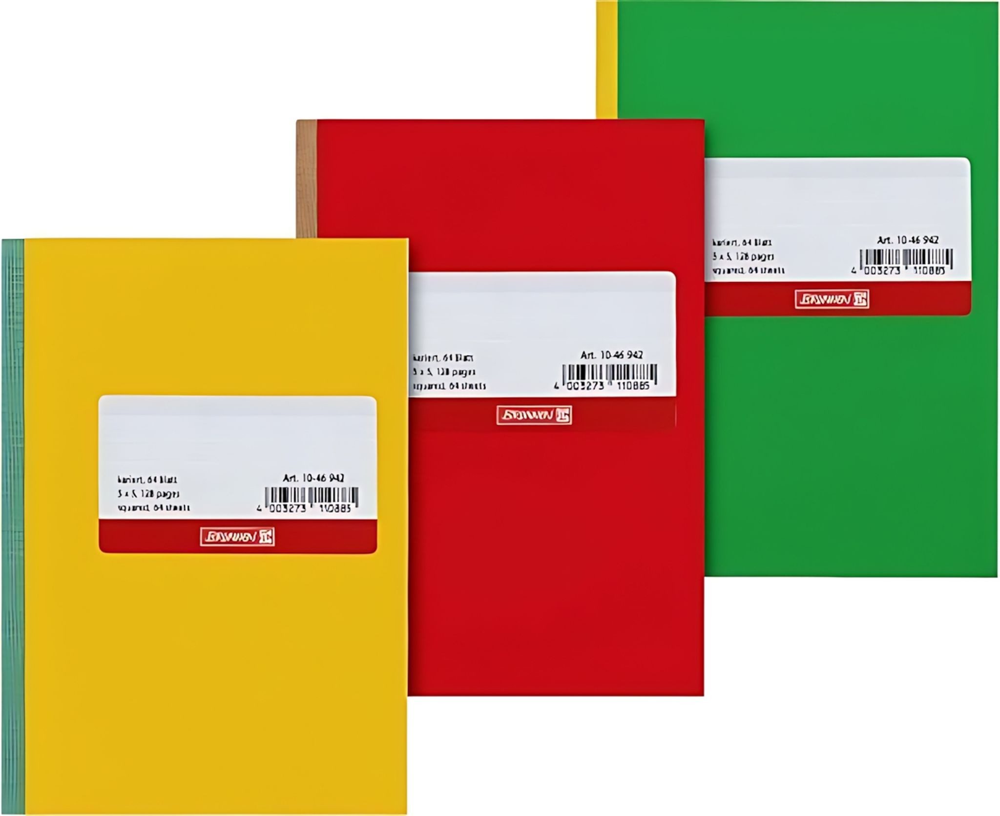 BRUNNEN Schulheft BRUNNEN Schulheft A6 64 Blatt Lineatur 52 kariert 1046942