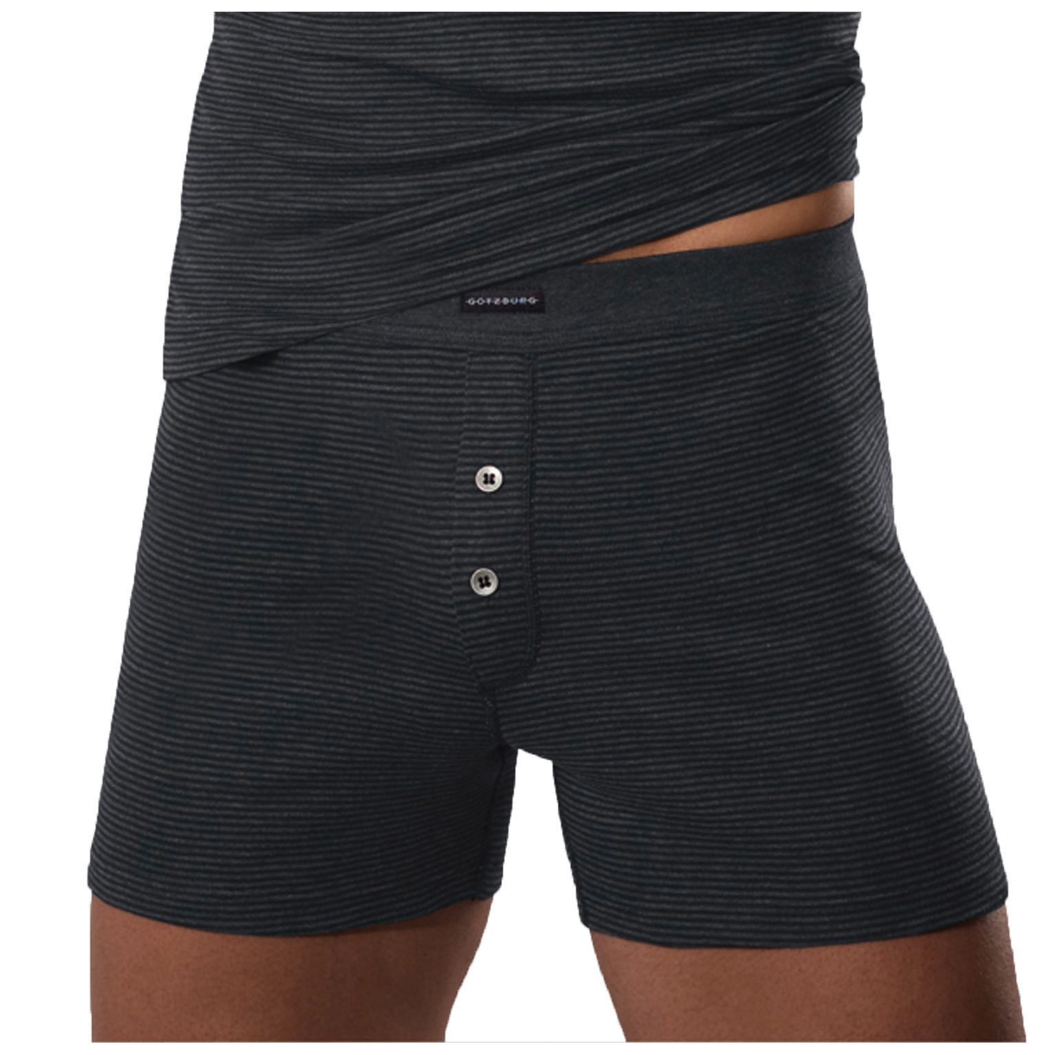 Boxershorts Herren Pants mit Eingriff lange Form