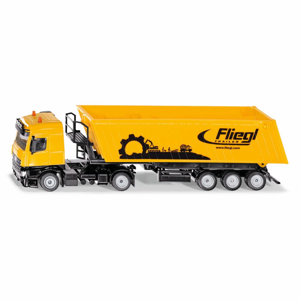 Siku Modellauto siku LKW mit Muldenkipper Mercedes-Benz Actros 1:50