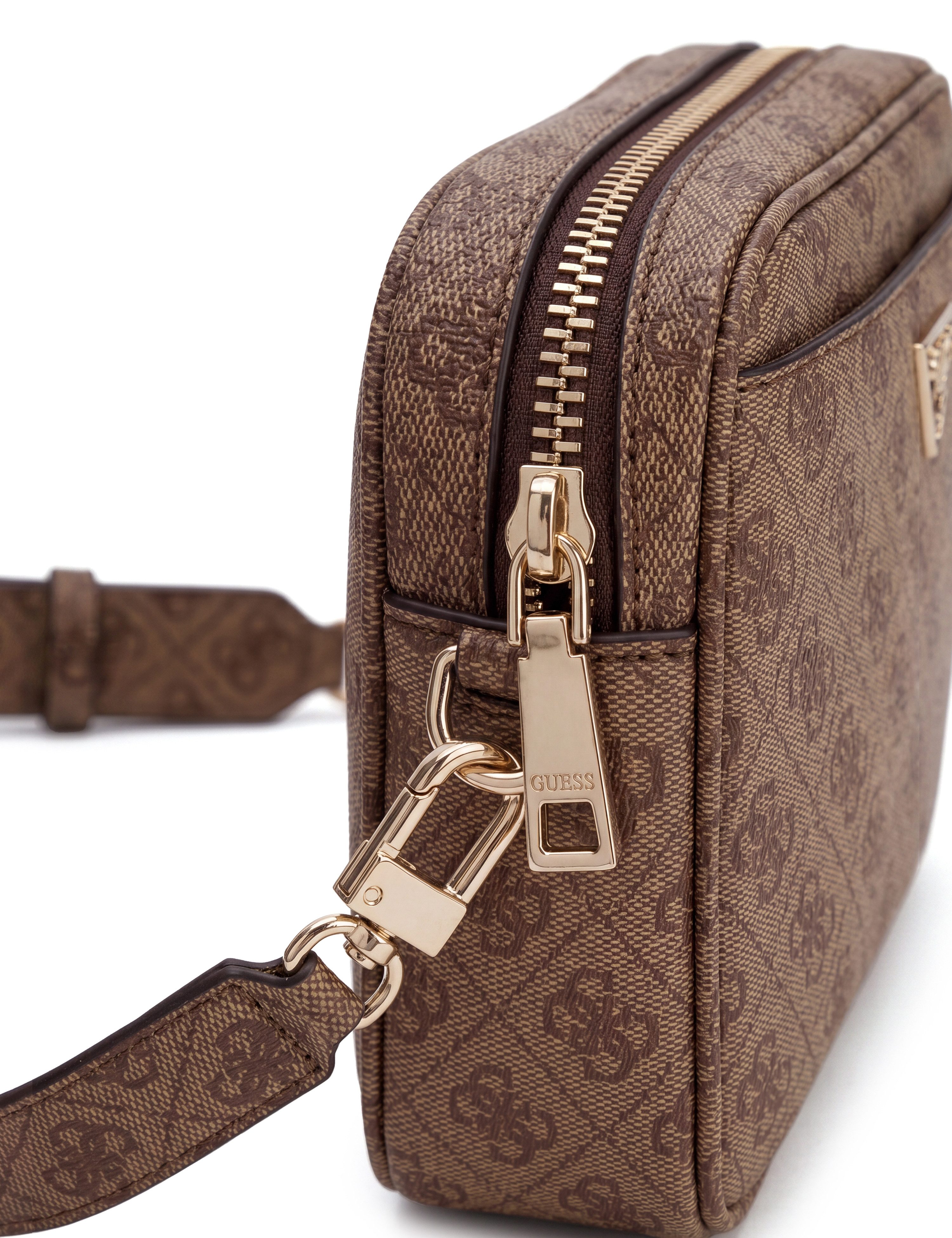 Guess Umhängetasche MERIDIAN II CAMERA BAG, Damen Umhängetasche, Schultertasche mit Logoprint – Bild 3 von 5