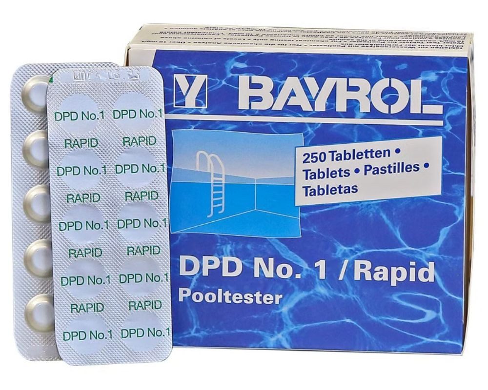 Bayrol Тестер бассейна 250 Bayrol Testtabletten DPD 1 Chlor-Wert für Тестер бассейна