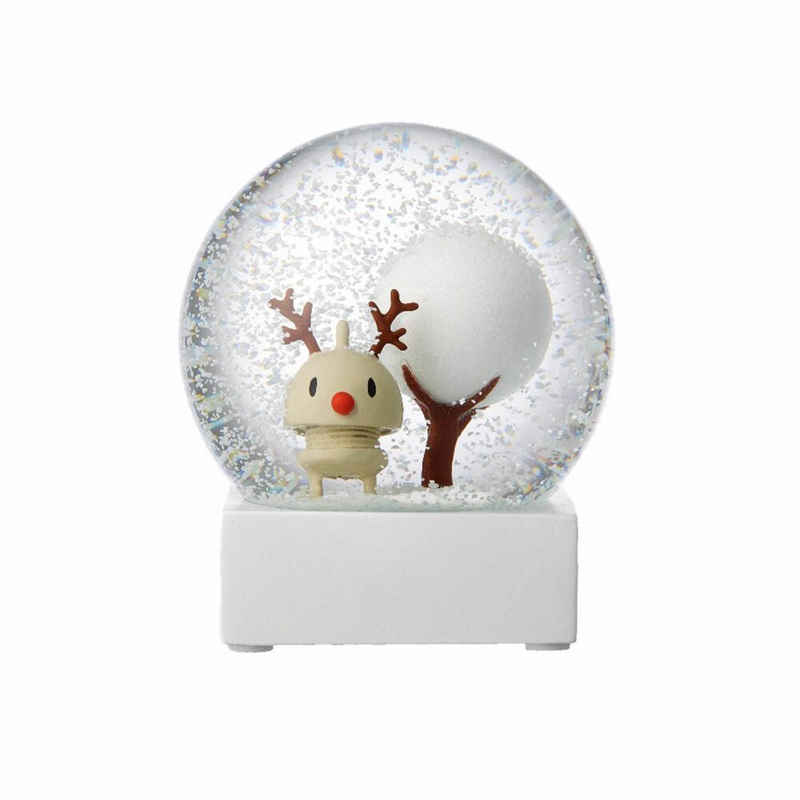 HOPTIMIST Dekofigur Rudolf Snow Globe