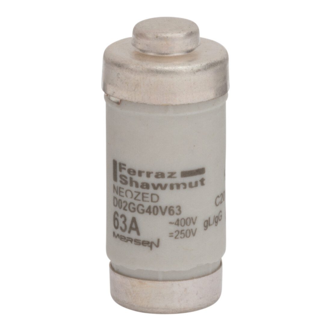 MERSEN Laterne Mersen Sicherungseinsatz NEOZED D02 gG 63A/400V D02GG40V63
