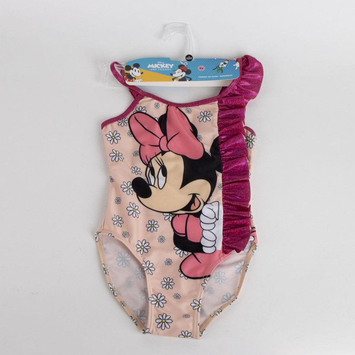 Disney Minnie Mouse Schwimmanzug Kinder Badeanzug aus Polyester Elastan – Bild 4 von 4