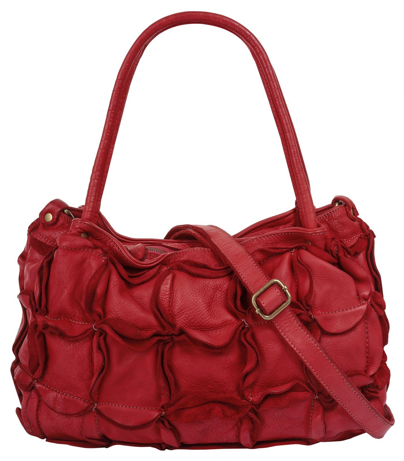 Samantha Look Shopper, echt Leder, Made in Italy