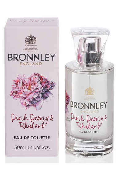 Bronnley Eau de Toilette Pink Peony & Rhubarb, Eau de Toilette 50ml