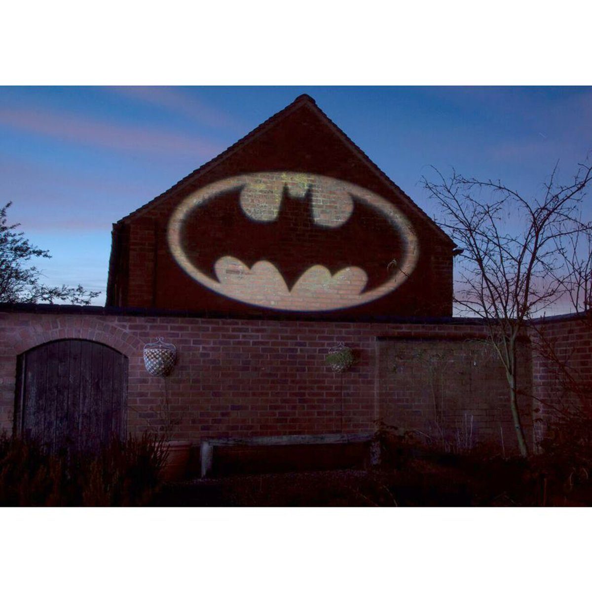 Batman LED Bat Signal Batman Projection Light Tischleuchte Stehlampe
