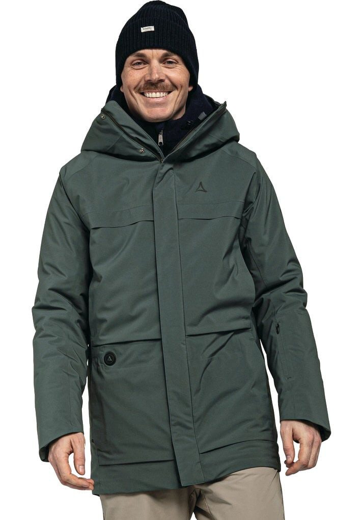 Schöffel Winterjacke Heat Cambria (Intellitex Heat Technologie) dunkelgrün Herren