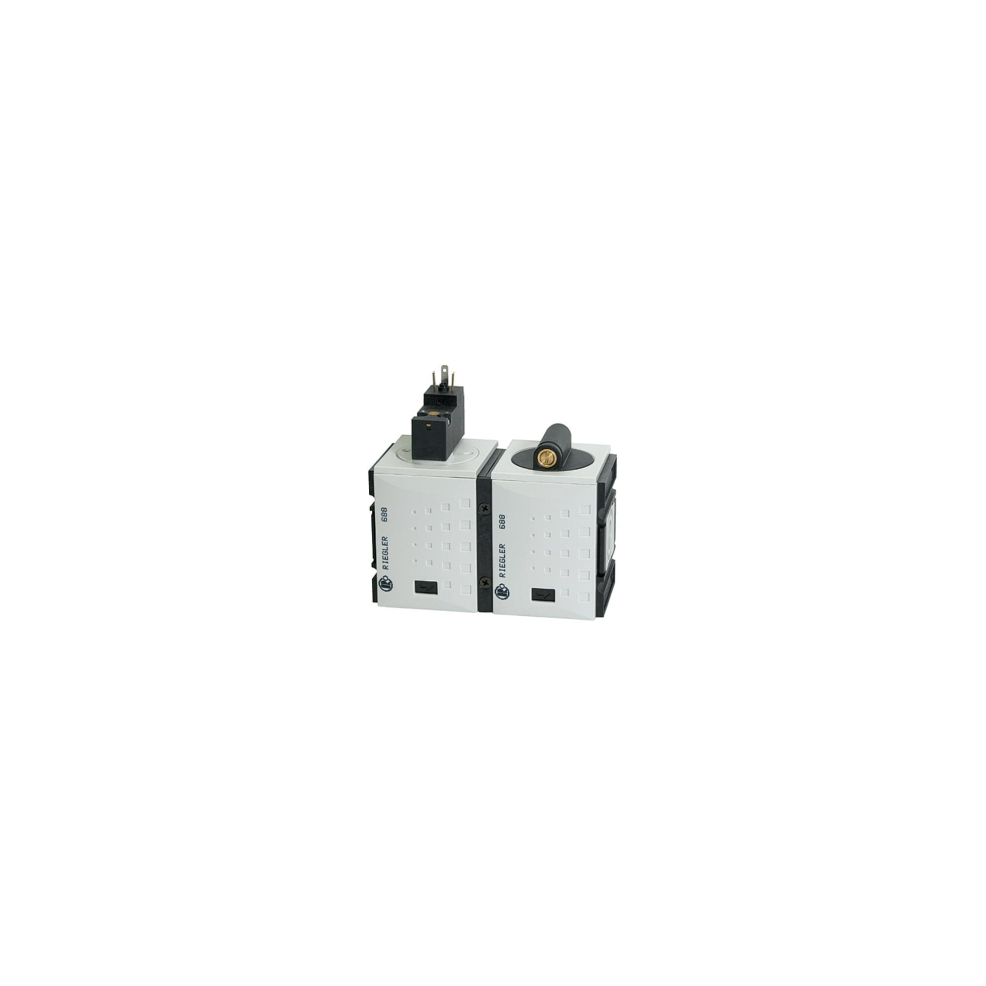 RIEGLER Regulierventil Riegler Befülleinheit »FUTURA«, elektr. betätigt, 24 V DC, BG 2, G 3/8