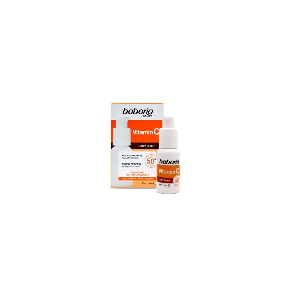 babaria Gesichtspflege Babaria Active Tagesflüssigkeit Vitamin C Spf50