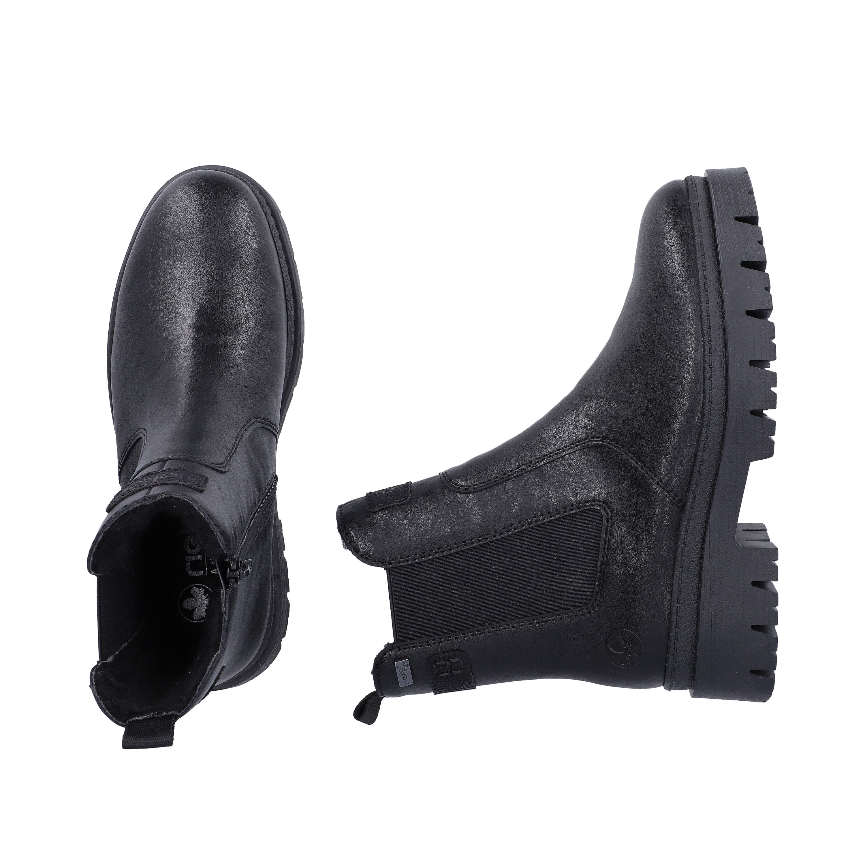 Rieker Winterboots Chelseaboots, Winterstiefelette mit TEXMembran - schmale Form