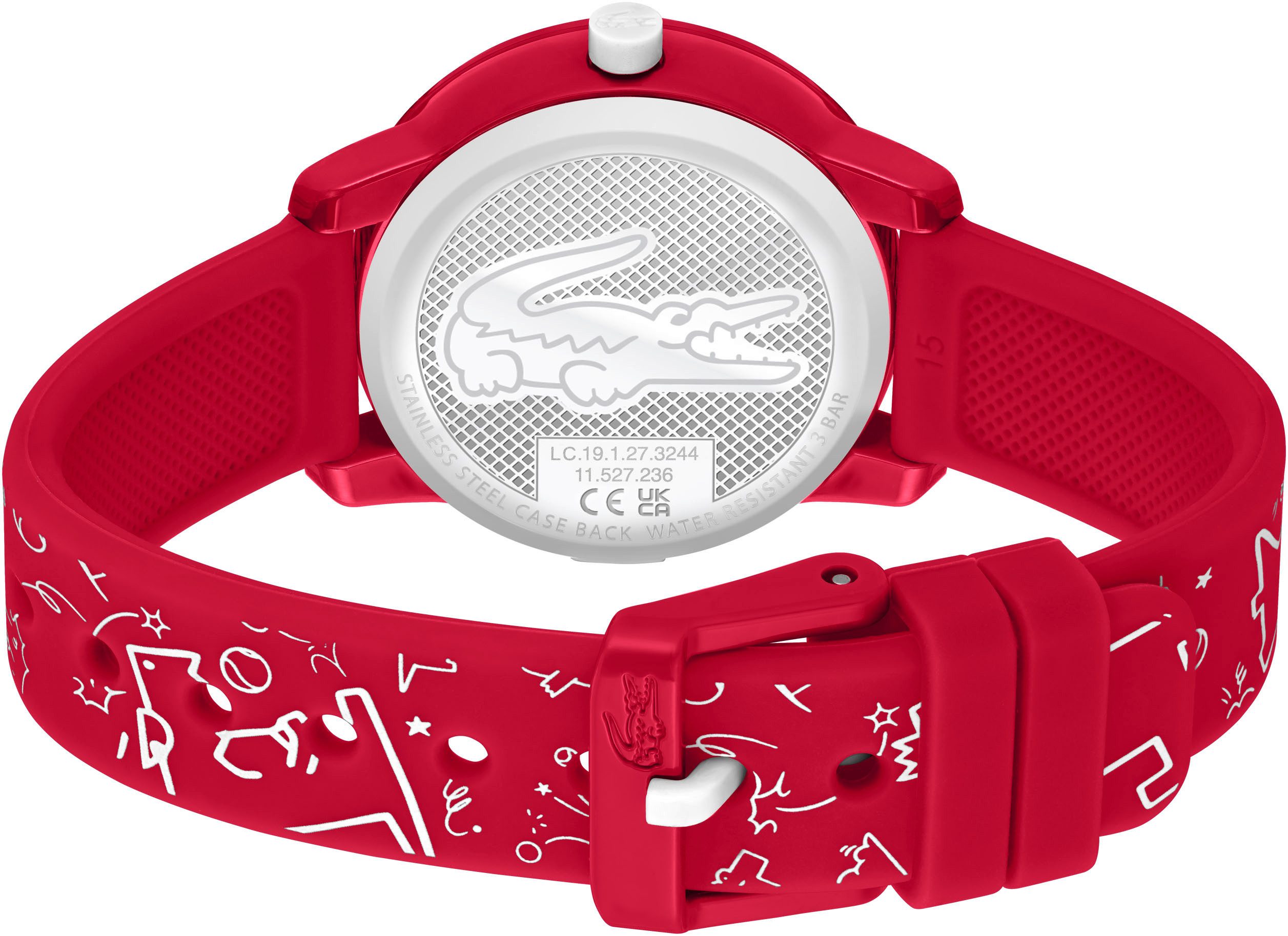 Lacoste Quarzuhr LACOSTE.12.12 KIDS 2030059, Armbanduhr, Kinderuhr, Mädchen, Jungen, ideal auch als Geschenk