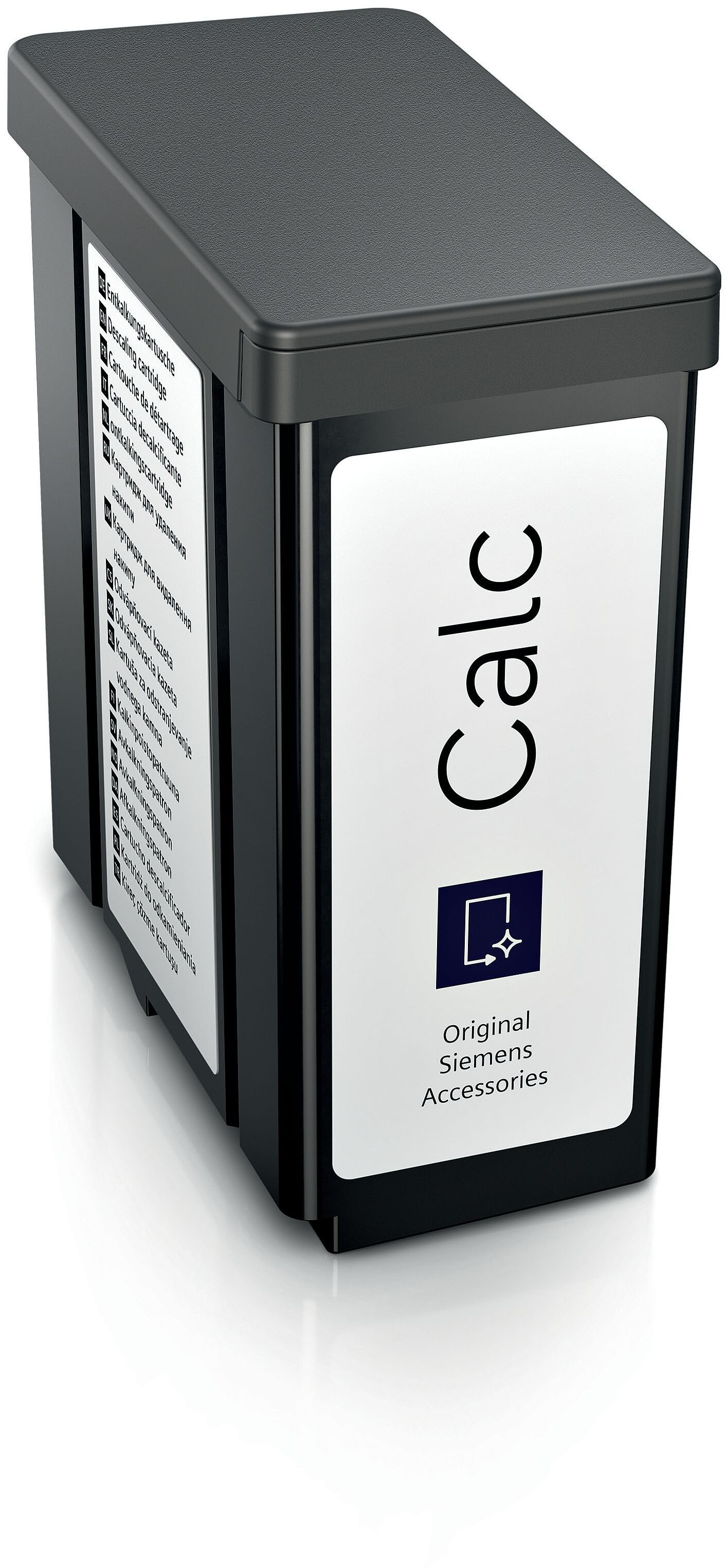 SIEMENS TZ800Z2, Entkalkungskartusche Средство для удаления накипи (1-St. Schutz vor Kalk, optimiert für autom. Entkalkung EQ900plus)