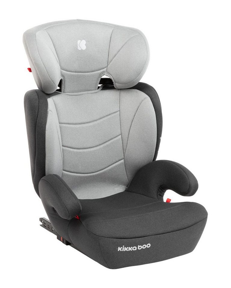 Kikkaboo Kindersitzerhöhung Kindersitz Amaro, bis: 36 kg, Isofix Gruppe 2/3  (15-36 kg) Sitzerhöhung, verstellbar