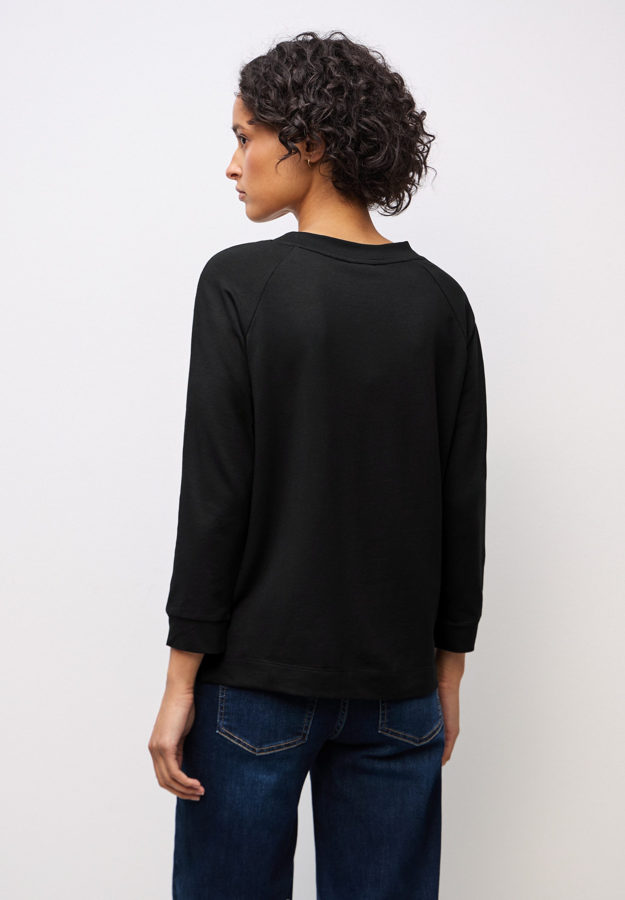 STREET ONE 3/4-Arm-Shirt mit Leo-Gallonstreifen günstig online kaufen