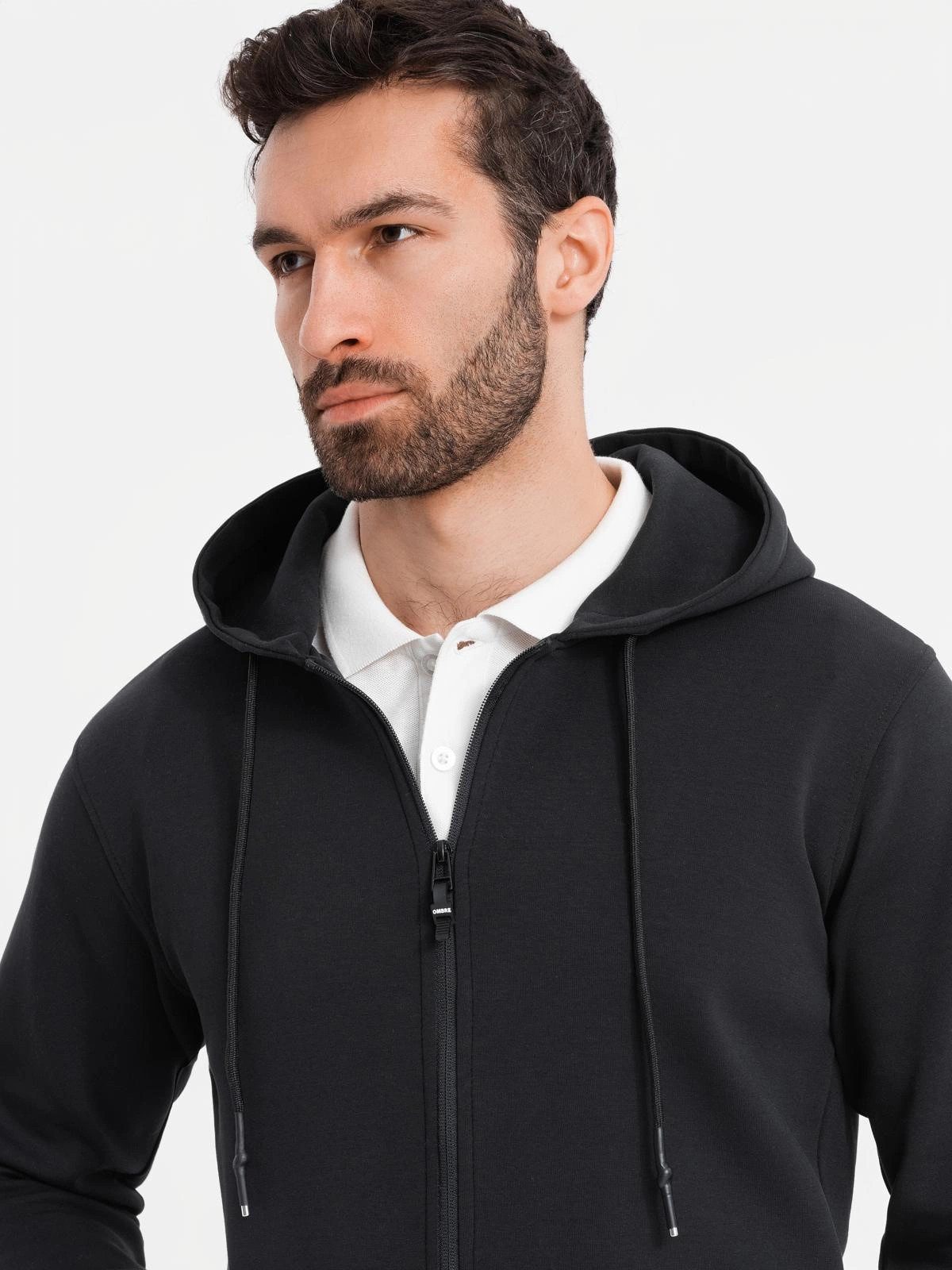 OMBRE Kapuzensweatshirt Sweatshirt mit Kapuze UND Reißverschluss im Streetw günstig online kaufen