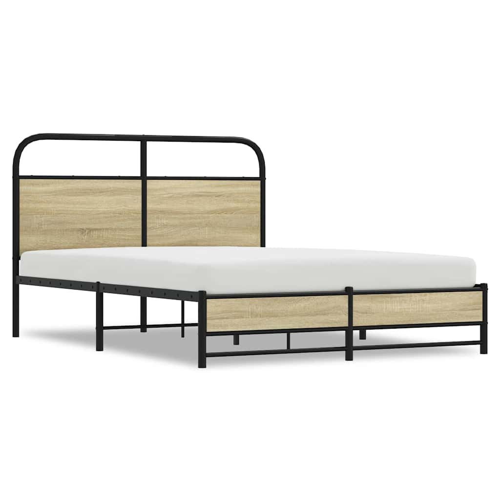 vidaXL Bett Bettgestell ohne Matratze 135x190 günstig online kaufen